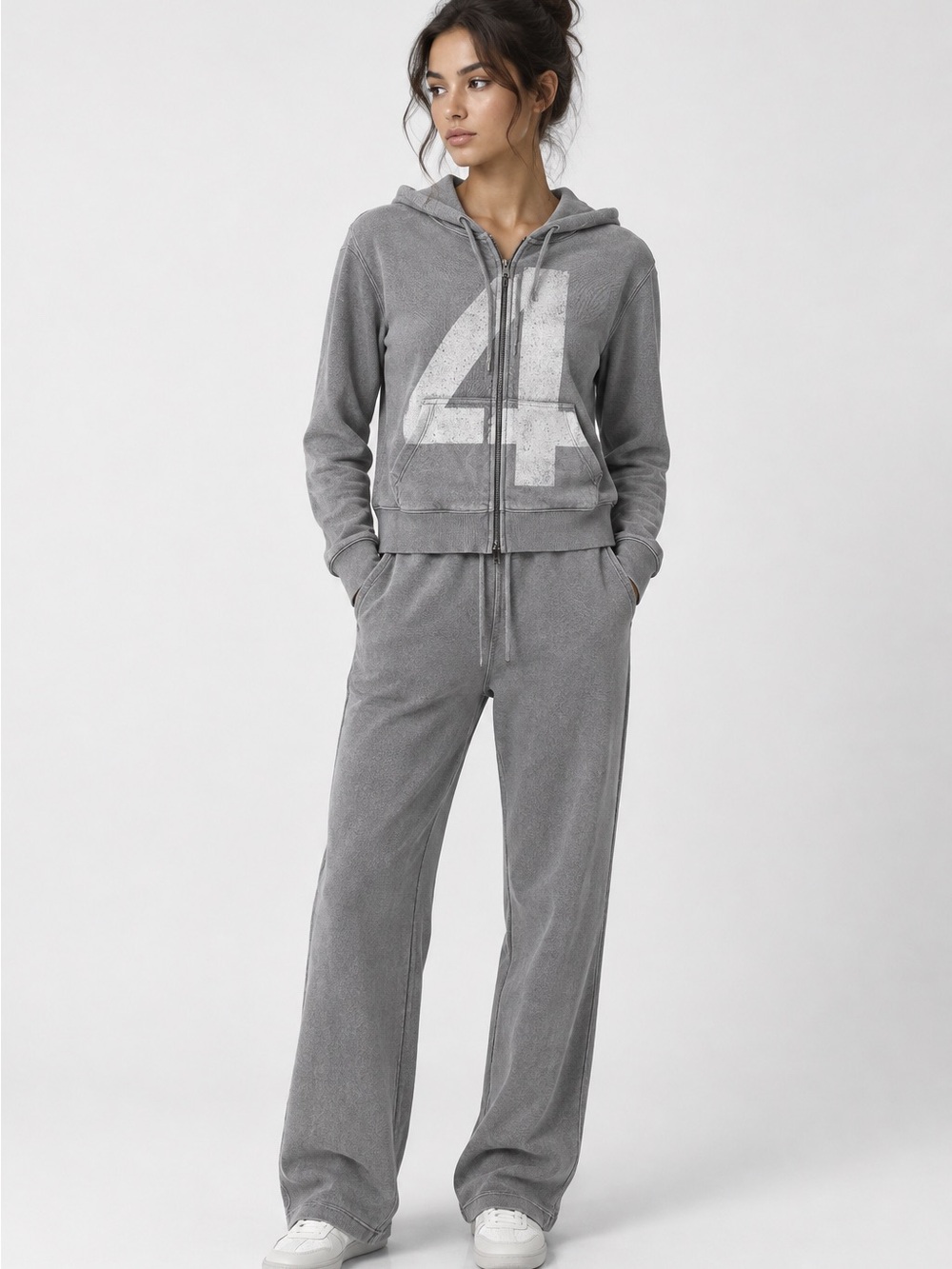 Urban Outfitters BDG Bonfire Graphic Full Zip Hoodie